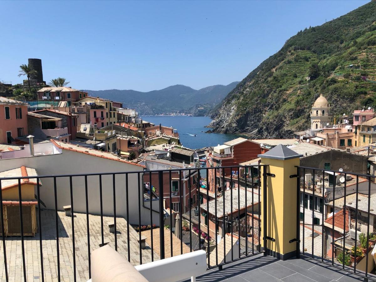 La Polena Camere Vernazza - Suite Vista Mare ภายนอก รูปภาพ